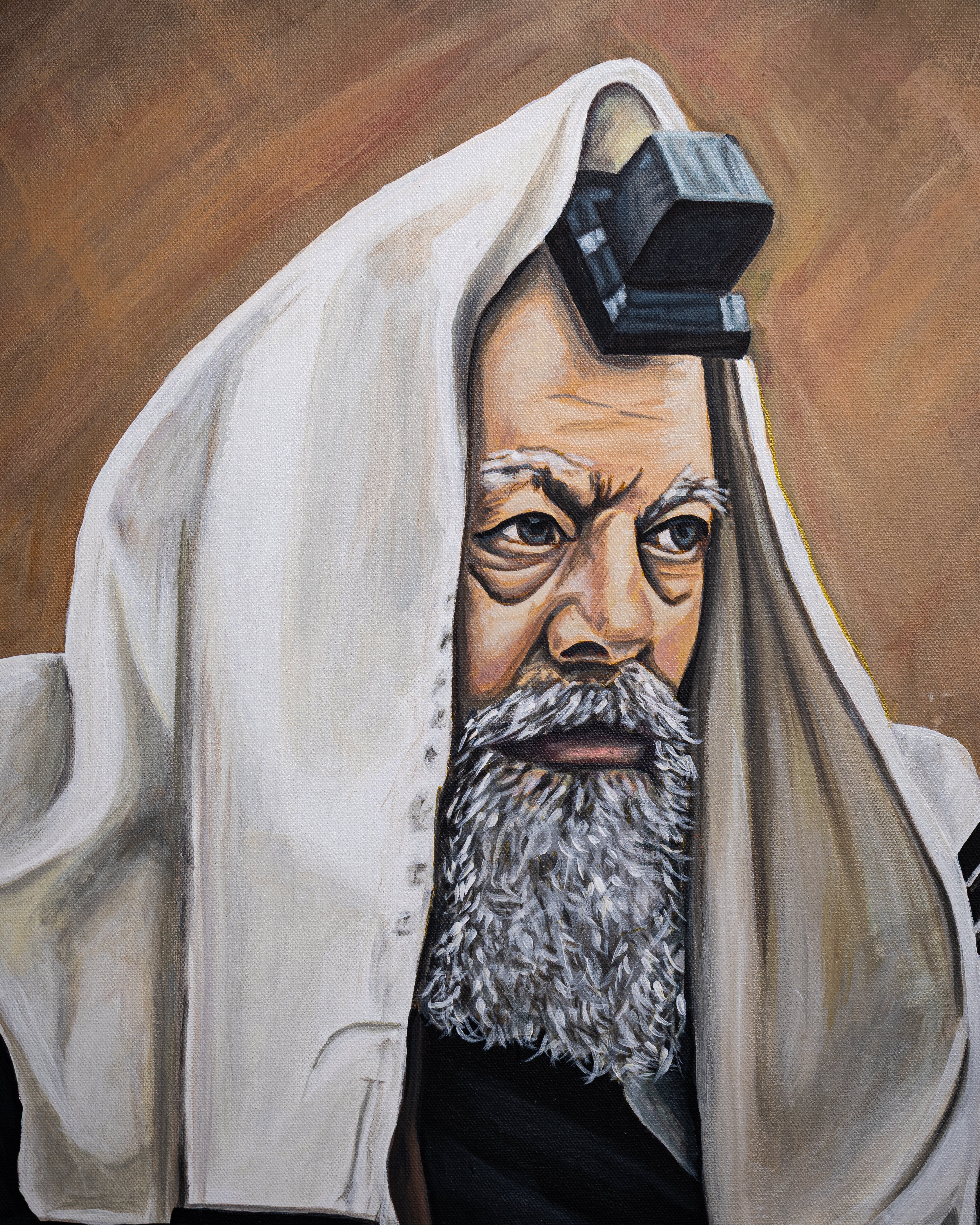Rabbi Lubavitch – The Keeper of Faith | Original 1/1 by ShayArt