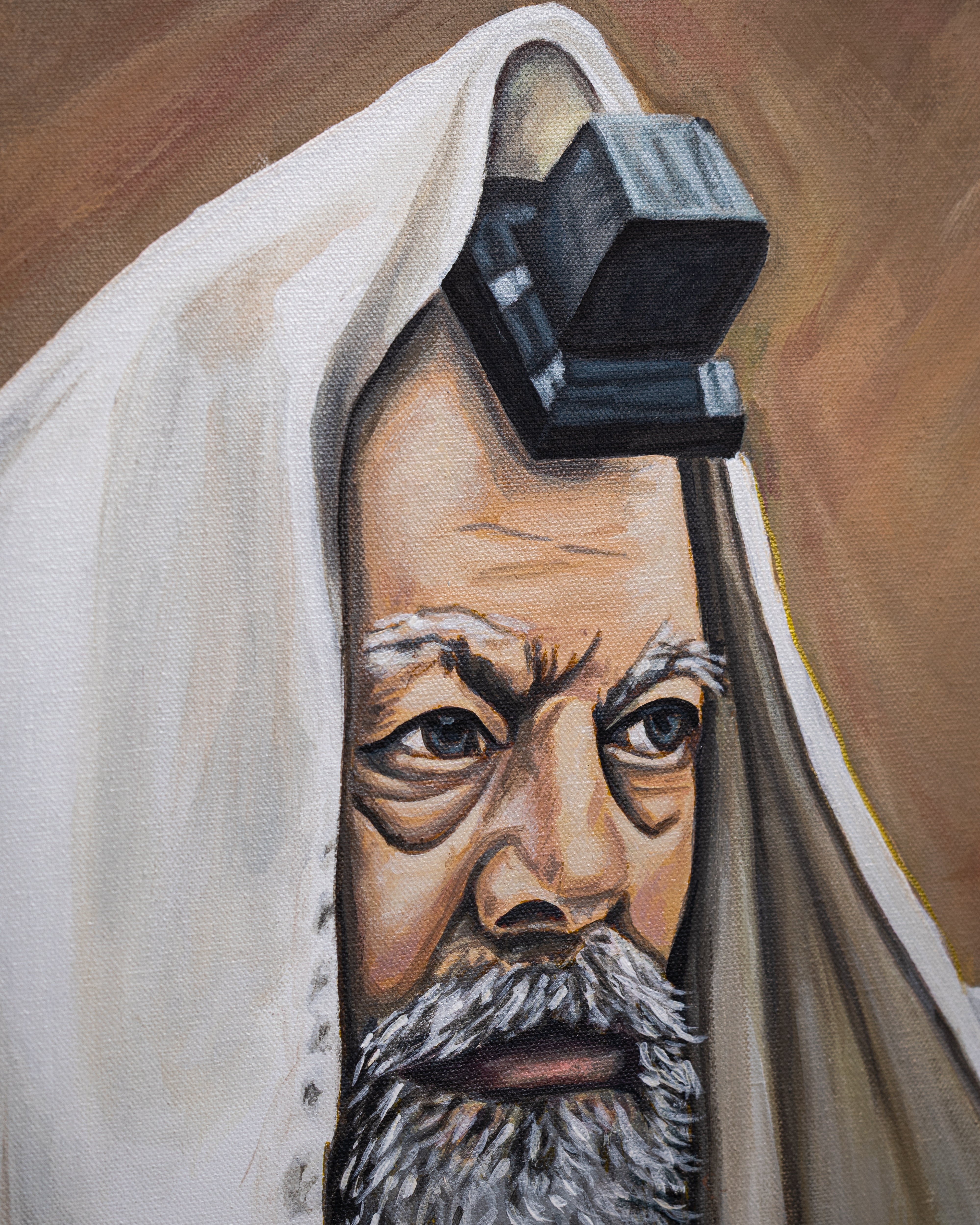 Rabbi Lubavitch – The Keeper of Faith | Original 1/1 by ShayArt