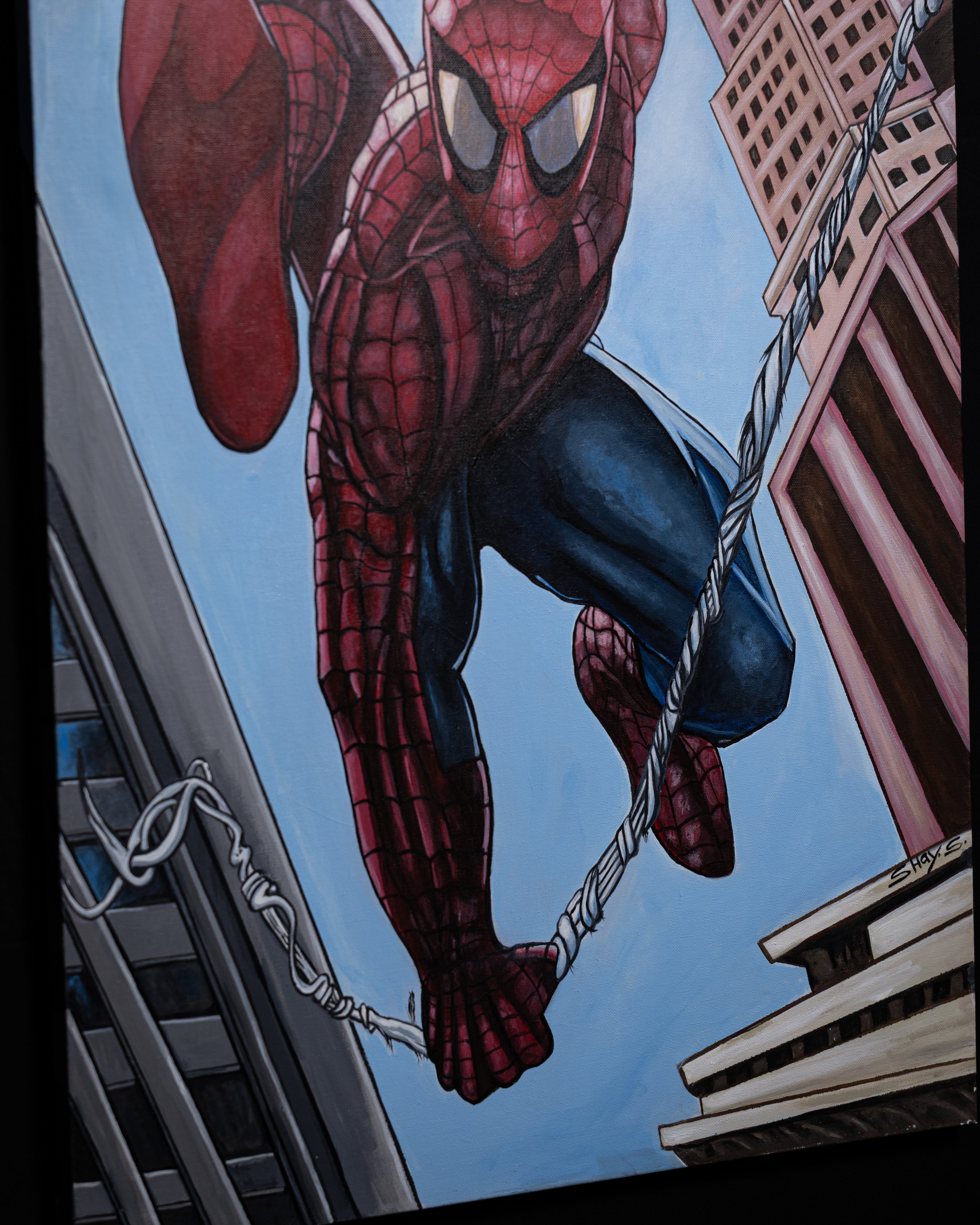 Web of Power | Original 1/1 by ShayArt