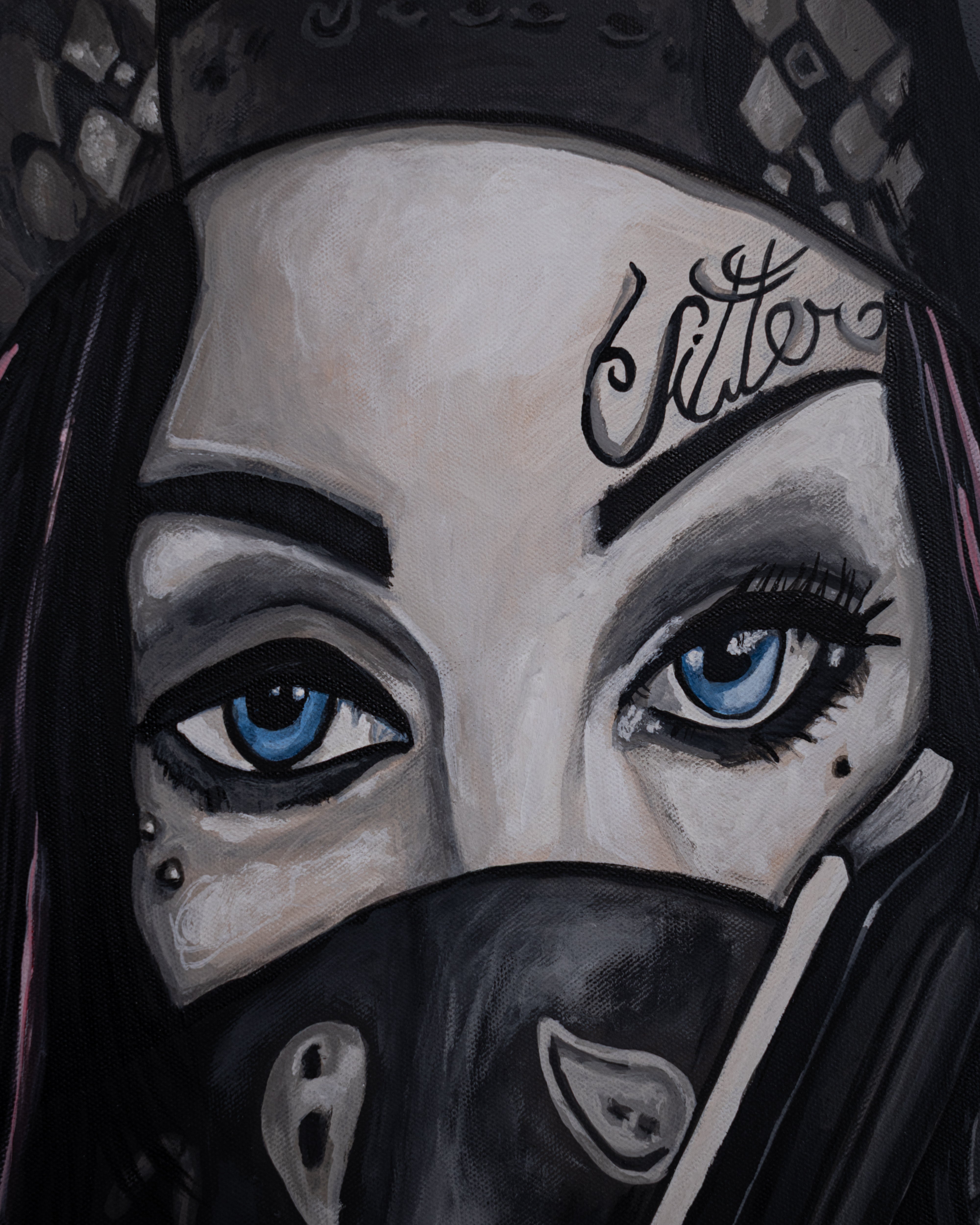 Eyes of Rebellion | Original 1/1 by ShayArt
