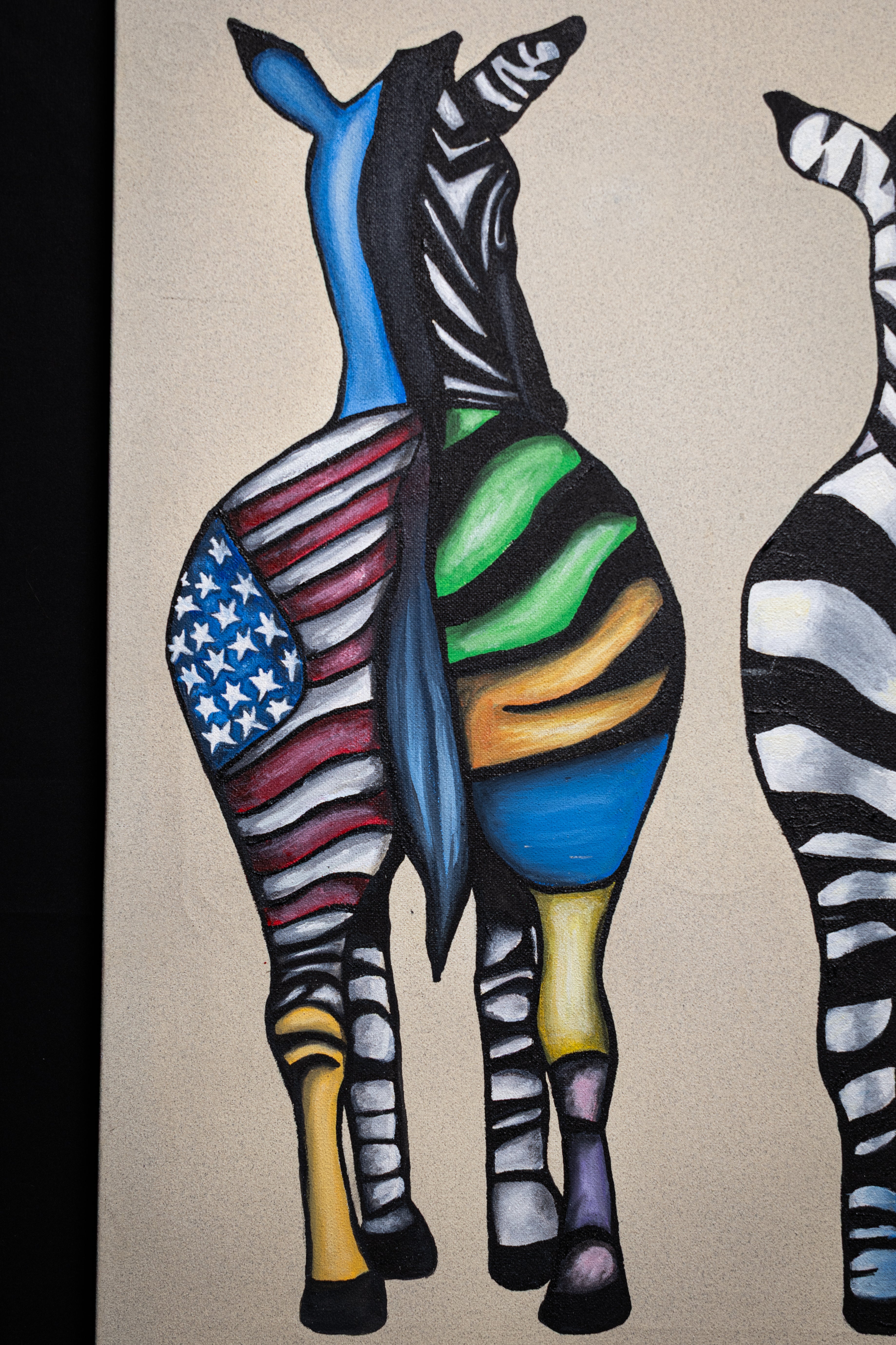 Stripes of Identity | Original 1/1 by ShayArt