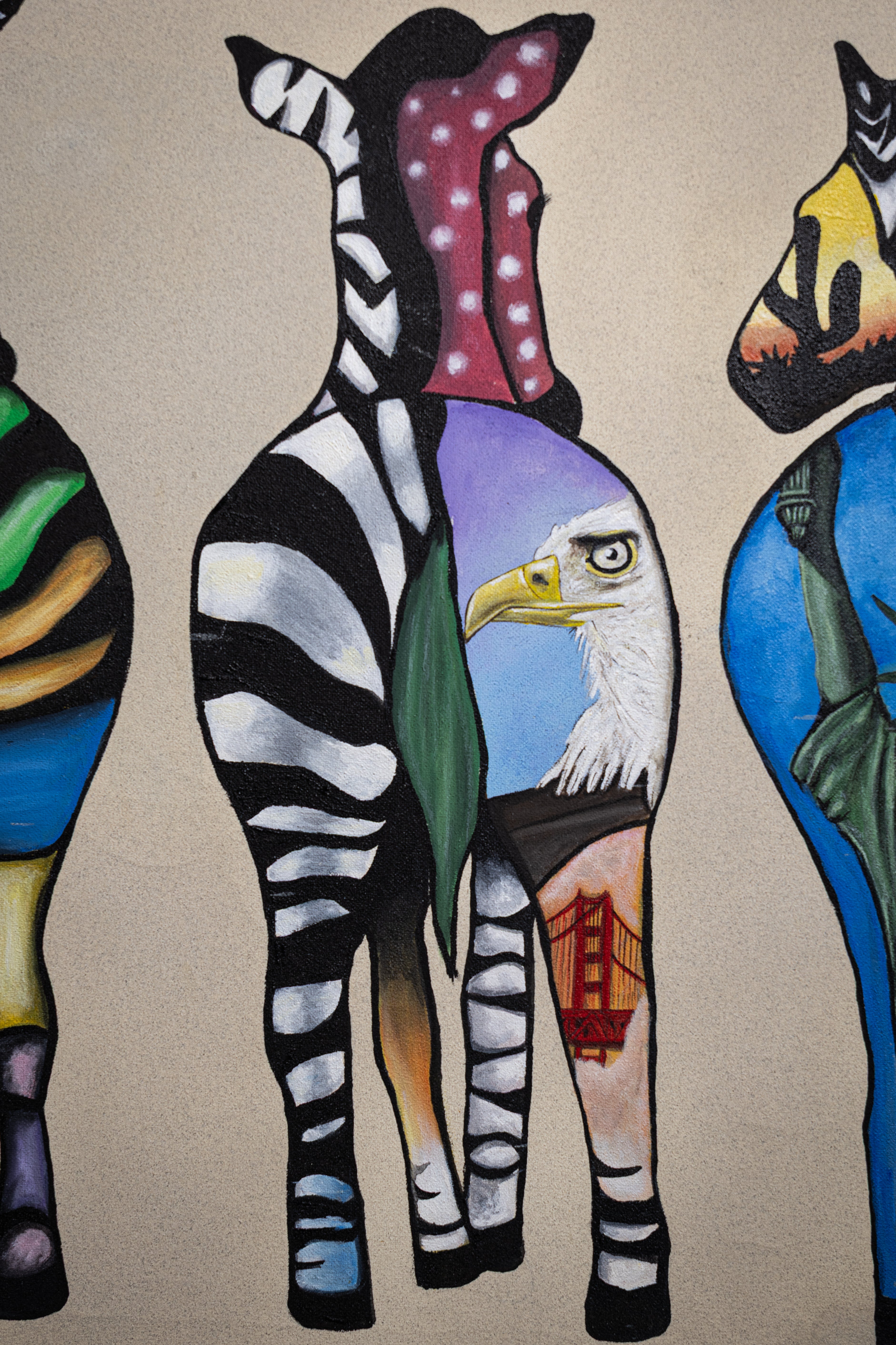 Stripes of Identity | Original 1/1 by ShayArt