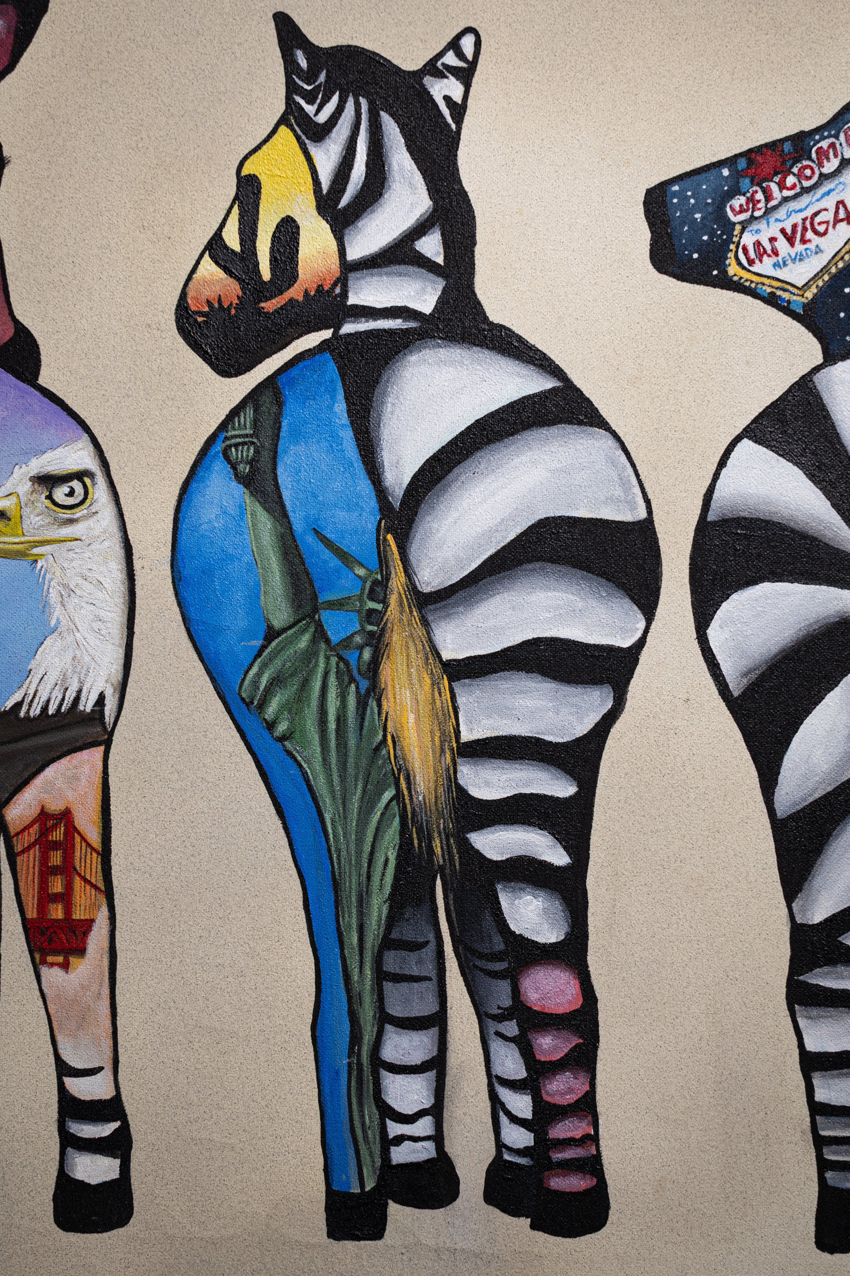 Stripes of Identity | Original 1/1 by ShayArt