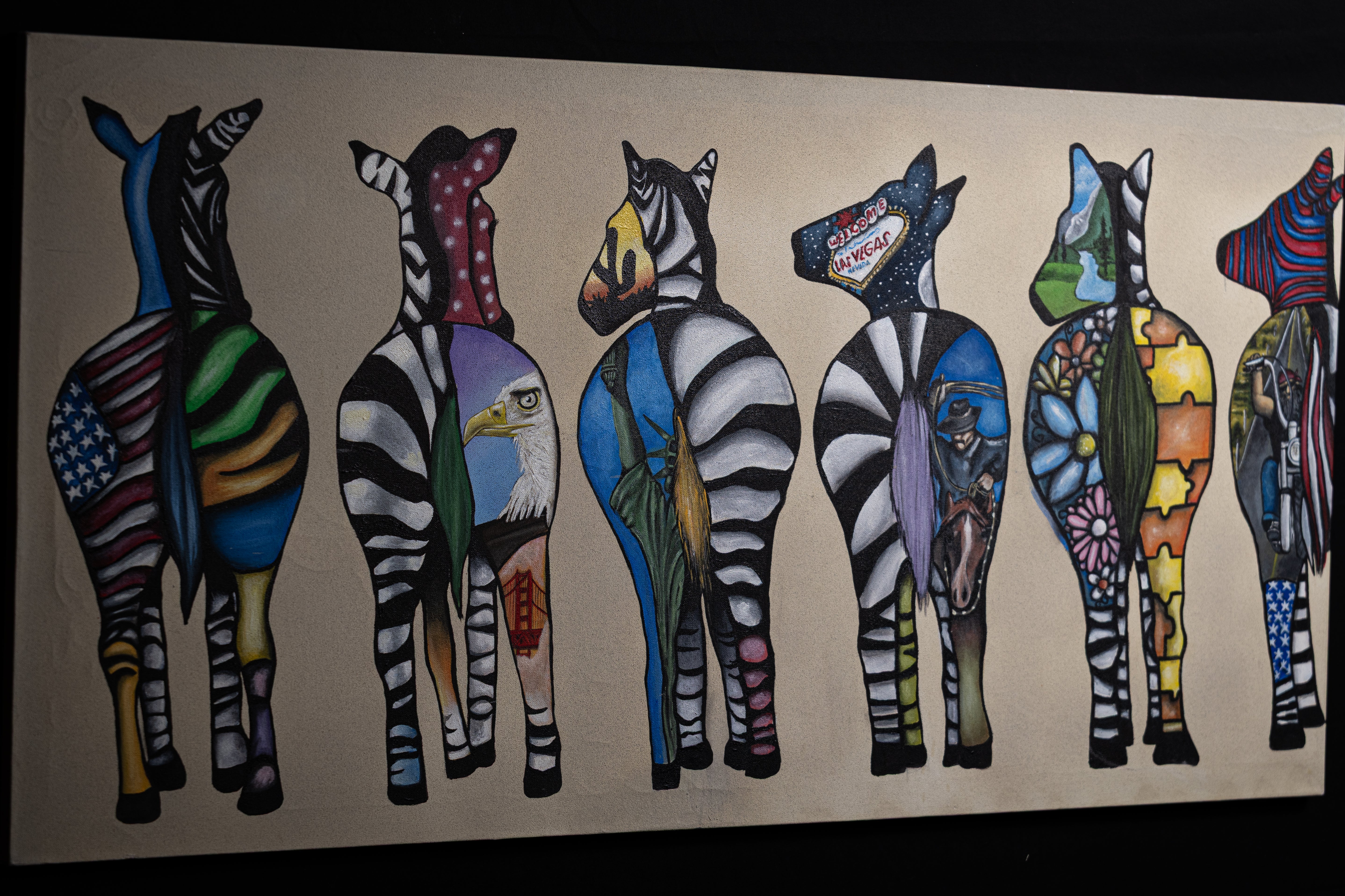 Stripes of Identity | Original 1/1 by ShayArt